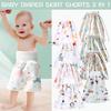 Comfy Reusable Baby Diaper Skirt Shorts 2 In 1 Boy's Girl's Training Skirt