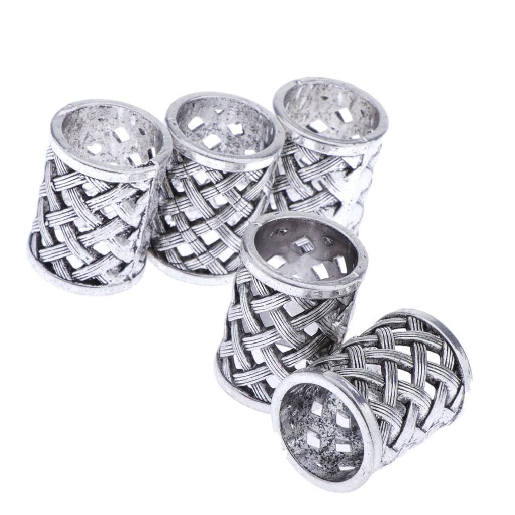 5 шт. серебряные прокладки в богемном стиле, свободные бусины, фурнитура для изготовления ювелирных изделий своими руками