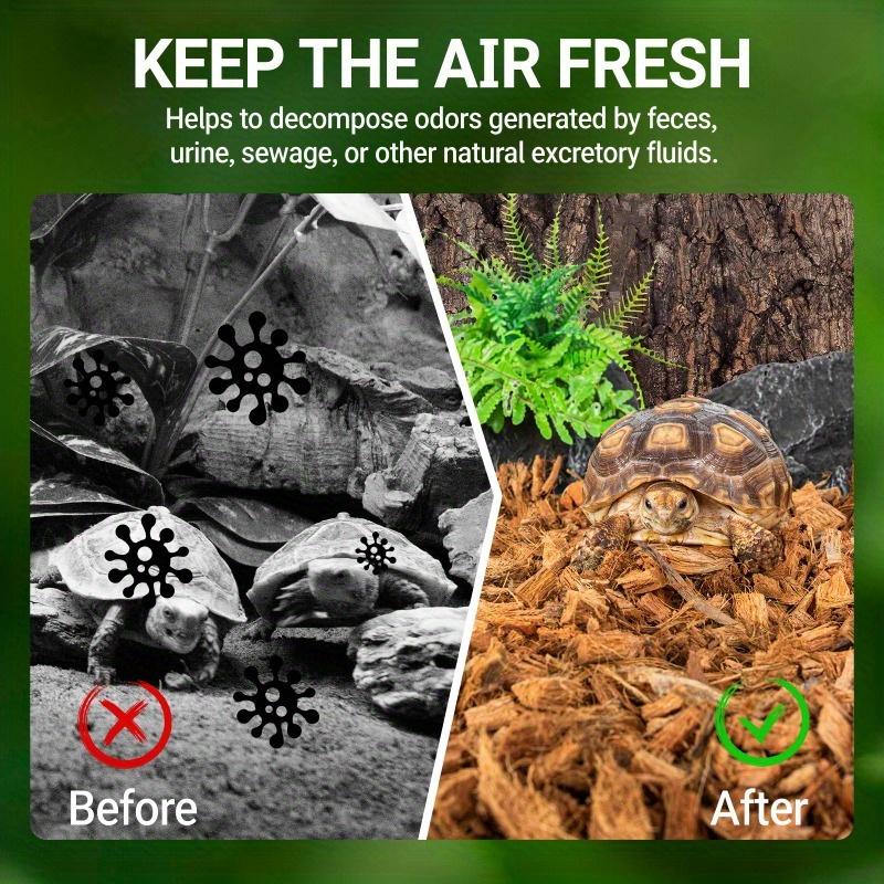 New Natural Coconut Chip Reptiles Bedding Compressed Coco Husk Chips Terrarium Substrate for Snake Gecko Lizard Bearded Dragon