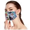 10шт взрослых цветы кот мультфильм печать трехслойная одноразовая защитная маска