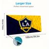 LA Galaxy Mouse Pad, Large Gaming Desk Mat, Non-slip XXL Mousepad for Laptop & Tablet, Mini PC Playmat with Stitched Edges