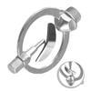 Metal Butterfly Head Zinc Zinc Alloy Rain Nozzle 360 Degree Rotation Rotating Sprinkler  Garden Lawn