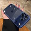 Прозрачный противоударный чехол-фунда для iPhone 17 Pro Max 17 Pro 17 Air с интеллектуальной кнопкой камеры