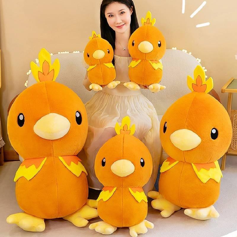 Adorable Torchic Plush Toy Stuffed Animal Soft Pp Cotton Perfect Birthday Gift
