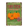 Pumpkin Vintage Poster Tin Sign Plate Thanksgiving Retro Metal Signs Plaque Bar Pub Kitchen Home Decor Halloween Gift