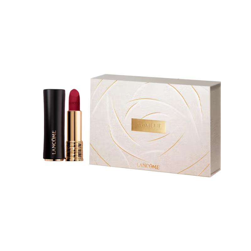 LANCÔME Классическая матовая помада cinnabar orange, легко наносится, увлажняющая, #317 Guogan Rose, 3,4 г