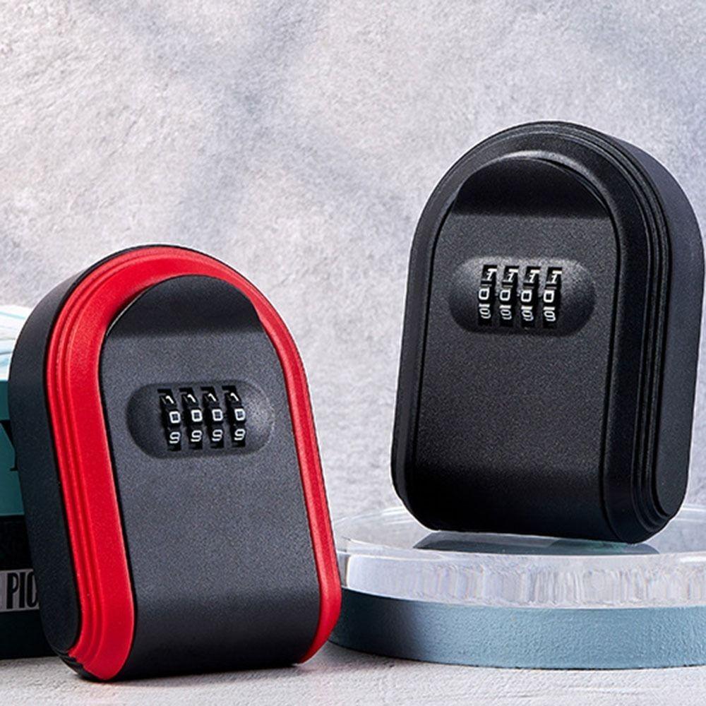 Full Plastic Key Lock Box Mechanical Combination Lock Key Storage Box Key Organizer Apartment