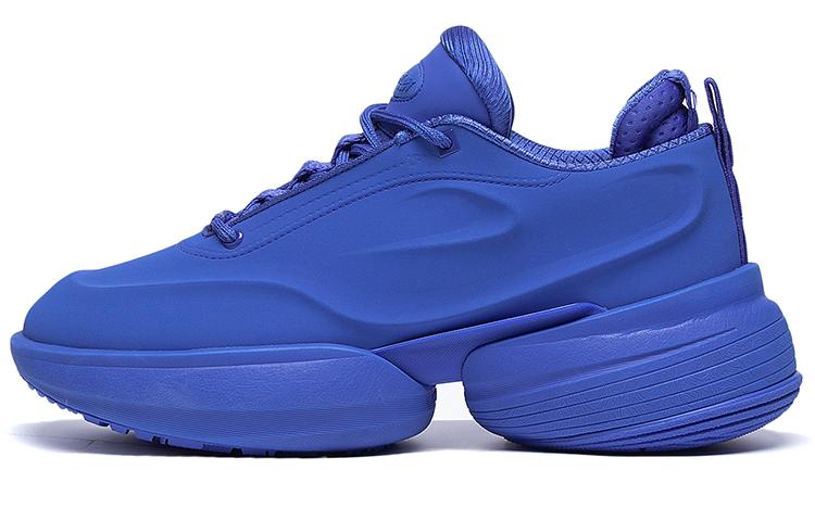 Li Ning CF Tracing Collection Низкие Спортивные Повседневные Кроссовки Унисекс Ярко-синие AGLS239-4