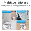 Детский стульчик с прочной присоской, нелегко опрокидывающийся, регулируемые подлокотники, детский вспомогательный стул для душа, табурет для ванной
