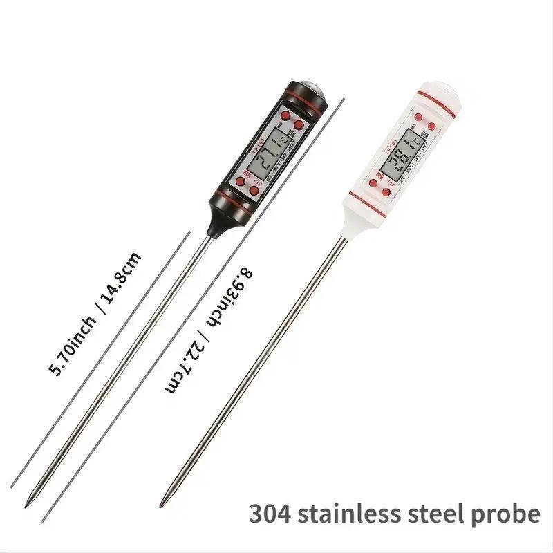 Digital Meat Thermometer Cooking Food Kitchen BBQ Probe Water Milk Oil Liquid Oven Digital Temperaure Sensor Meter Thermocouple