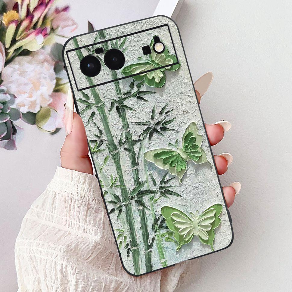 For Google Pixel 6 Case Cute Animals Soft Silicone Phone Cases For Google Pixel 6 Pixel6 Coque Ultra-thin TPU Back Cover Housing