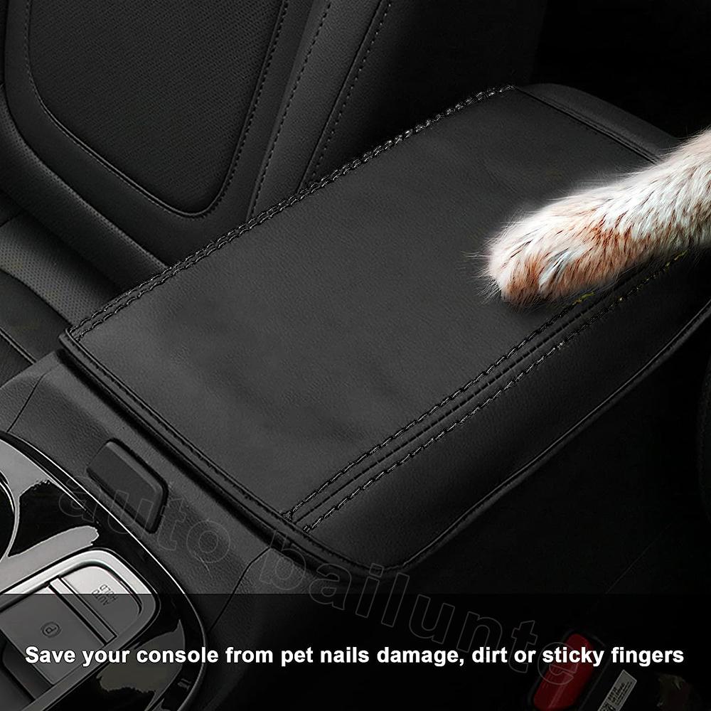 Для Hyundai Tucson 2025 2025 Защитная крышка подлокотника центральной консоли Крышка ручки Кожаная крышка Аксессуары для интерьера автомобиля