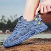 Creek Shoes Summer Men's Outdoor Wading Shoes Non-slip Quick-drying Mountaineering Shoes Hollow Mesh Breathable Sports Leisure Tide