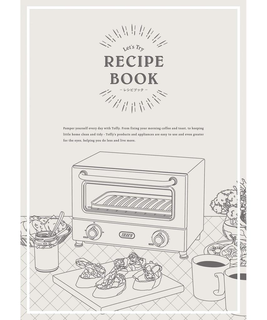 Heater Toaster Oven Heater Temperature Adjustment with Timer Compact Retro Cute Stylish [Toffy] Far-infrared K-TS3 (ash White) Far-infrared 3-level