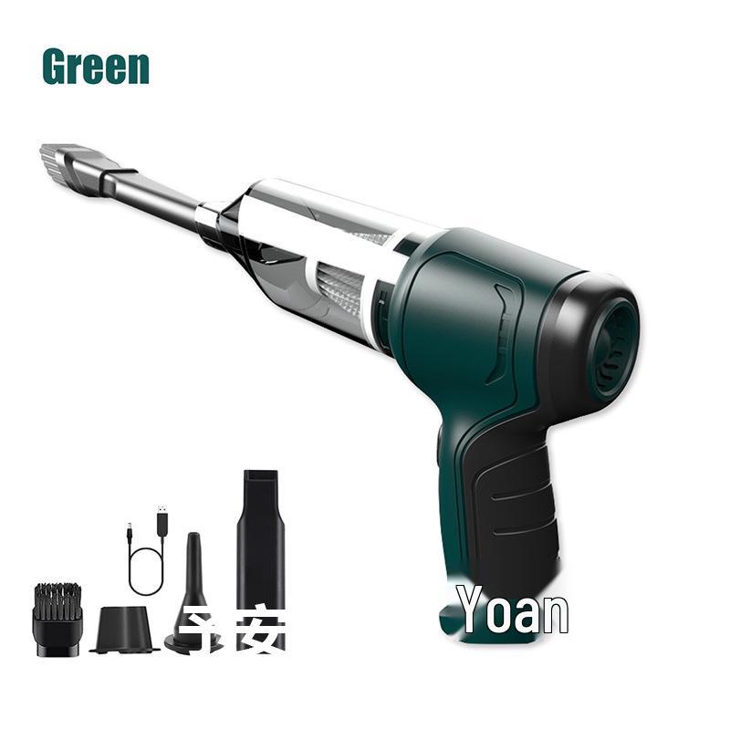 Super Strong Wireless Charging Handheld Car Vacuum with Dual Blow & Suction