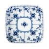 Imported ROYAL COPENHAGEN Blue Fluted Half Lace Small Square Dish Small Plate Wedding Gift Present 1066922 [Regular Product] 10.5cm