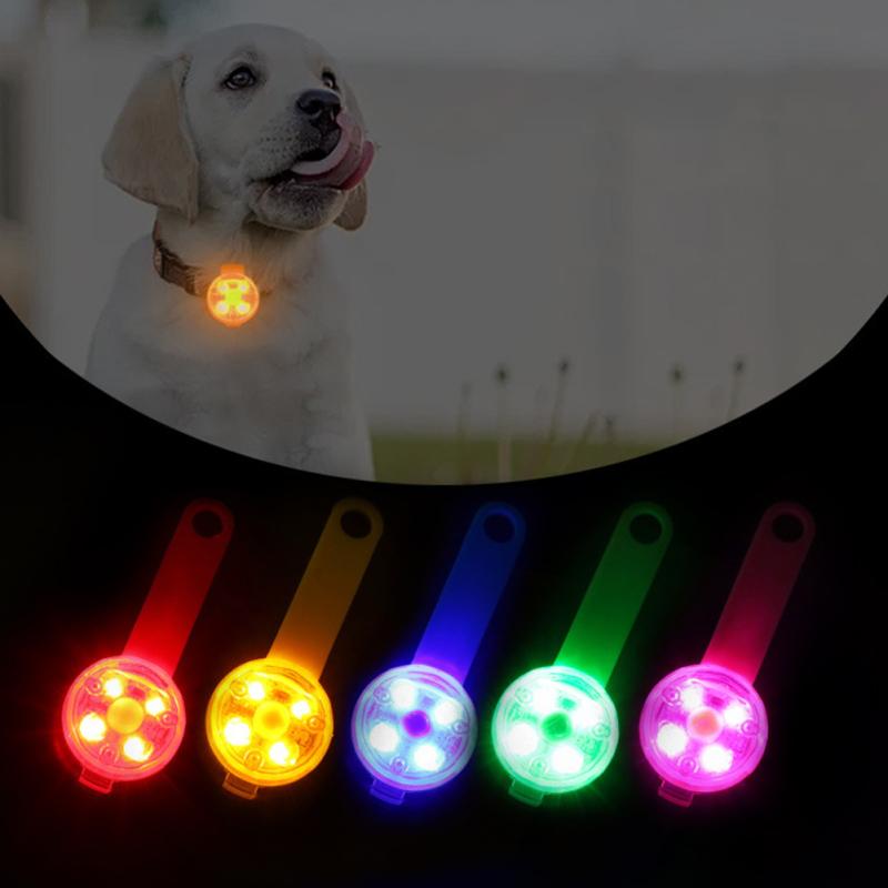 Светодиодный светящийся кулон для домашних животных, водонепроницаемый USB перезаряжаемый ошейник с защитой от потери, аксессуары для ночной безопасности для домашних животных