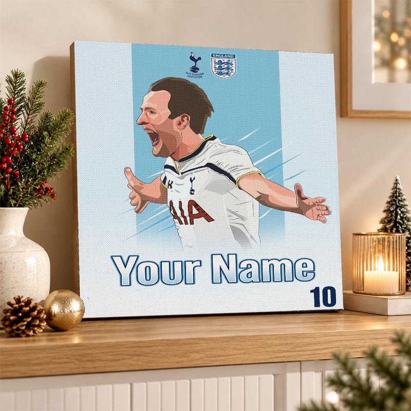 Harry Kane Custom Name Text 5D Diamond Painting Kit DIY Full Drill Diamond Art Decoration