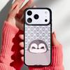 Милый Kawaii Чехол-пингвин для iPhone 17 16 15 14 13 Pro Max Задняя крышка для 12 11 Pro Coque