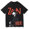 Zayn Vegas Красная футболка с логотипом Zayn Malik Графическая одежда Хлопок высокого качества Удобная футболка Женская Унисекс Круглый вырез Короткий рукав