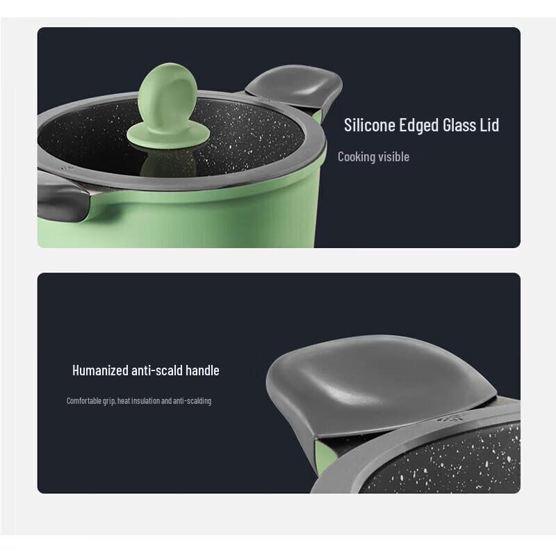 COOKER KING Непригорающая универсальная кастрюля 22 см