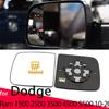 Car Left Right Rearview Side Wing Heated Durable Mirror Glass for Dodge Ram 1500 2500 3500 4500 5500 2010-