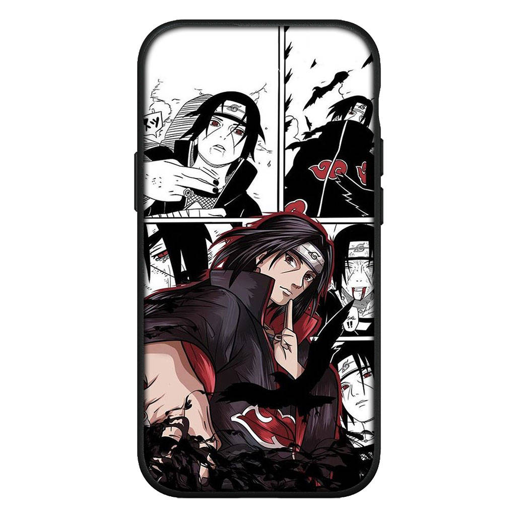 Для iPhone 16 15 Xiaomi Redmi Note 14 13 12 11 Pro Max X 16e Samsung Galaxy S25 S24 S23 Moto G75 OPPO Huawei Наруто Итачи Саске Акацуки чехол для телефона