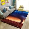 3D Dream Natural Tornado Cloud Area Rug,Carpet Rug for Living Bedroom Sofa Doormat Decoration,Children Play Non-slip Floor Mat