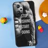 Фитнес Бодибилдинг Тренажерный зал Для Realme 14 13 12 10 11 Pro Plus GT 6 6T 5 GT7 Pro C55 C51 C21Y C25S C67 C75 C53 C61 Чехол