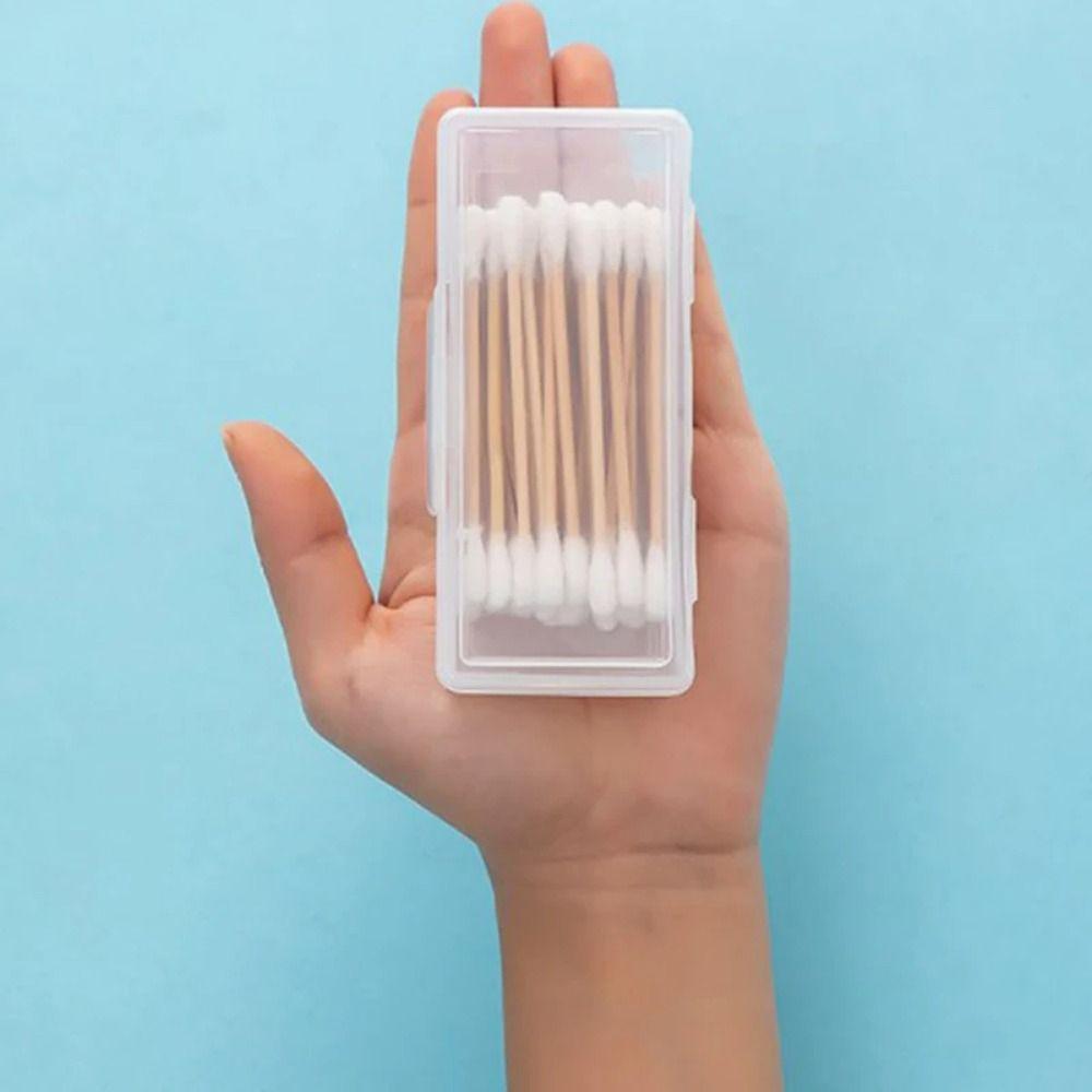 Multifunctional Cotton Swab Holder Case Dust-proof Jewelry Accessories Box New Medicine Box