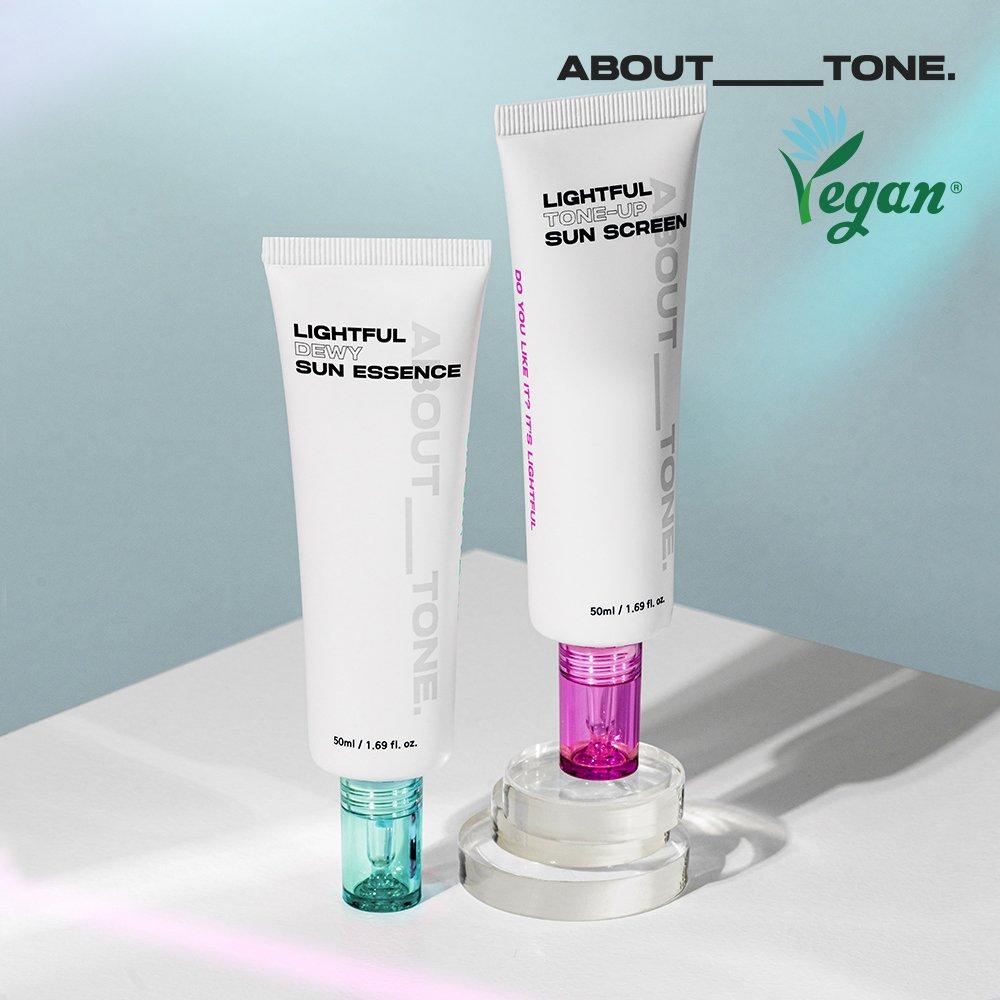 ABOUT TONE Солнцезащитный крем Lightful Tone-Up (SPF50 + / PA ++++) 50мл