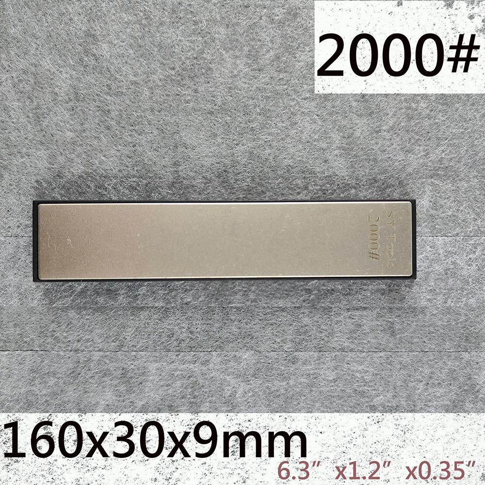 Расширенный алмазный точильный камень, совместимый с точилкой с фиксированным углом заточки для кухонных ножей и садового инвентаря, переносная заточка