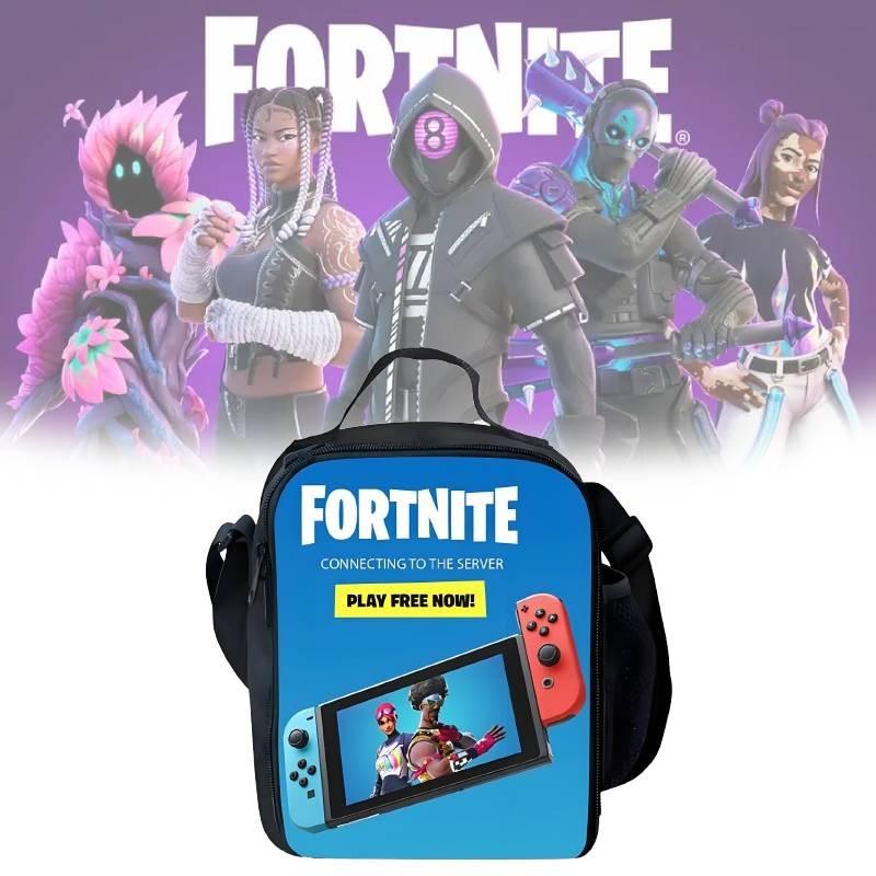 Школьный рюкзак Fortnite с набором из ткани Оксфорд для учеников средней школы, дышащий и удобный