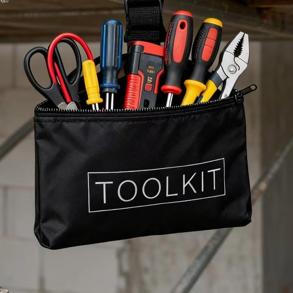 Multi-function Storage Bag Large Capacity Hardware Toolkits Durable Tool Bag for DIY Projects