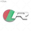 3D металлический логотип R, передняя решетка, задний багажник, эмблема, значок, наклейка, наклейки для Jag/uar X-TYPE F-TYPE XE XF XJ XJR XFR, аксессуары для стайлинга автомобилей