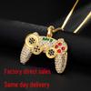 Diamond Game Console Handle Necklace - Nostalgic Childhood Memory
