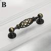Vintage Antique Bronze Cabinet Handles Hollow Out Birdcage Cabinet Pulls Drawer Knobs Wardrobe Door Pullers Furniture Handle