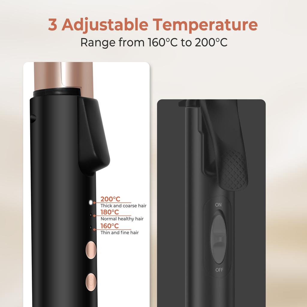 Мини-щипцы для завивки коротких волос Керамические маленькие щипцы для завивки волос для путешествий Двойной щипцы для завивки волос