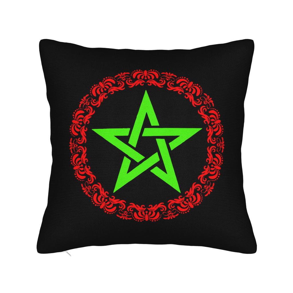 Moroccan Bloom Mandala Square Pillowcases Polyester Bed Car Cushion Cover Creative Decor Pillow Cover 4545