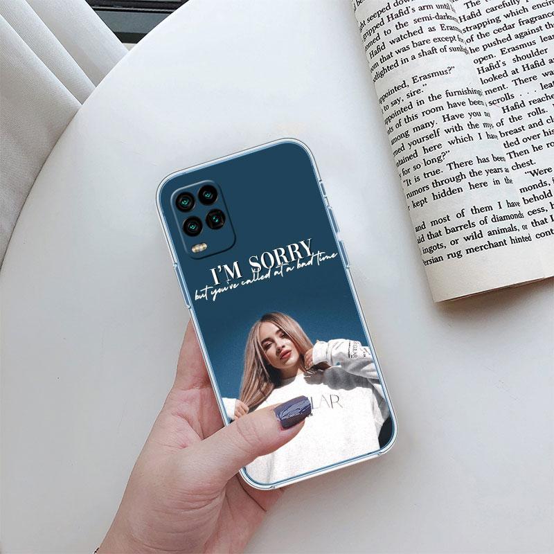 Sabrina Carpenter Transparent Phone Case for LG K22 K30 K40 K40S K41 K42 K50 K50S K51 K51S K52 K61 K62 K71 K92 Q61