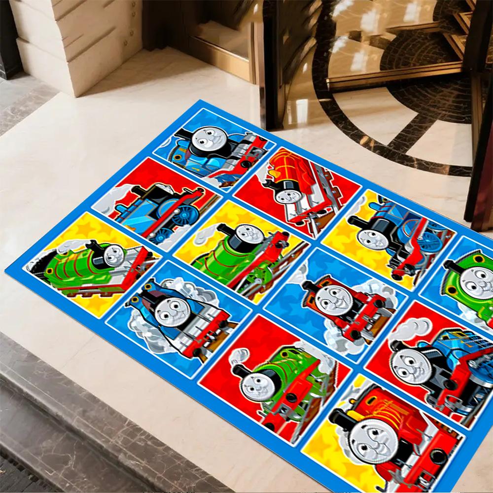 Thomas Friends Adventure Carpet Design for Game Room Study room Kitchen Outdoor Anti-slip Rug Office home decor