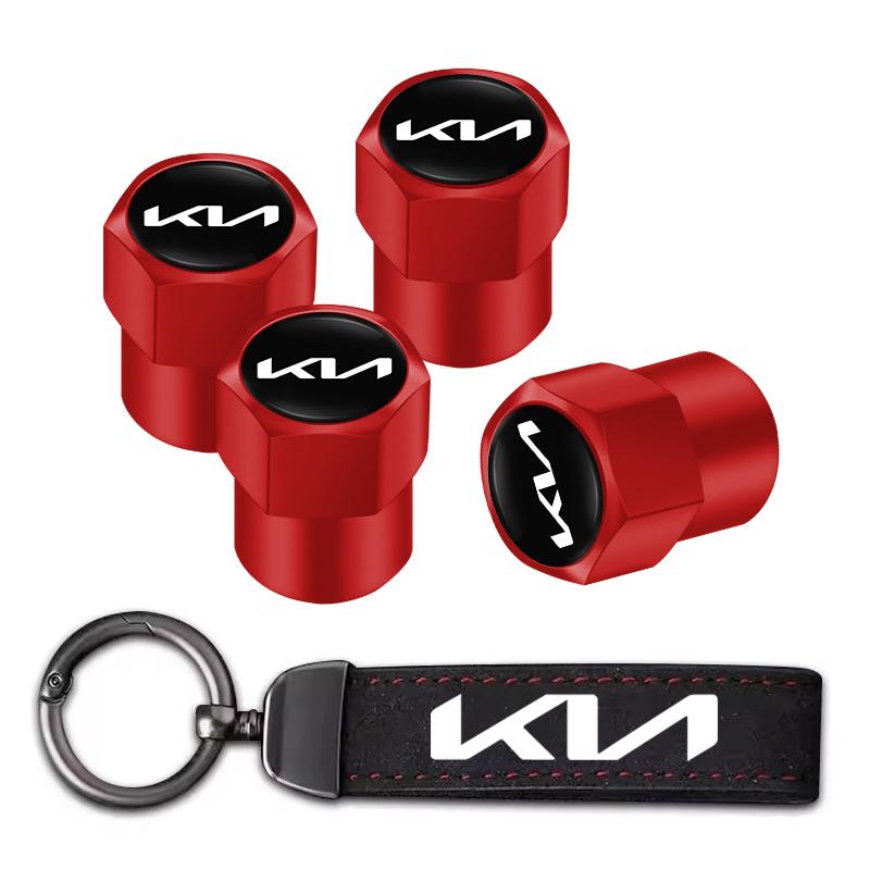 Car Tire Wheel Valve Cap Cover/Car Key Chain Ring Keychain for Kia Sportage Niro Morning Optima K7 K5 K8 K3 K9 Cerato Venga VG4