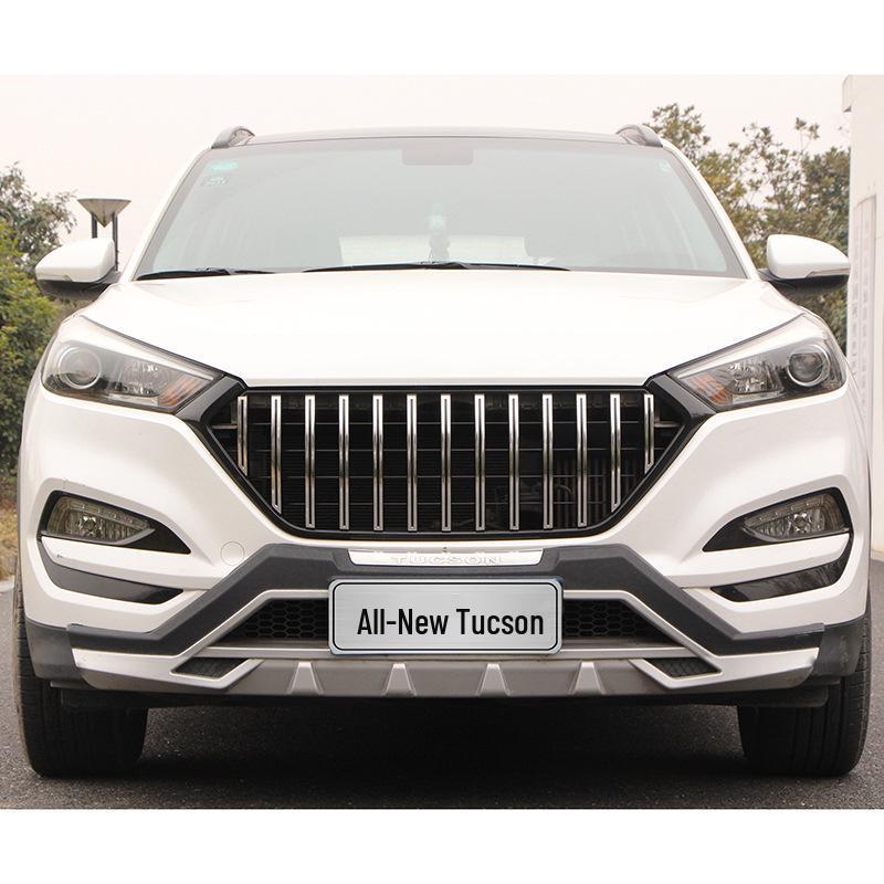 2015-2018 Tucson Передняя решетка бампера - Гальванизированный аксессуар