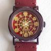 Часы ручной работы Ferris Wheel Red Kyoto Handmade Watch Brand [DEDEGUMO] Мужские Женские Q31-2-RD