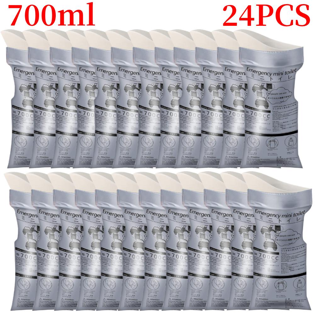 4-32 шт. Портативный аварийный пакет-писсуар для кемпинга на открытом воздухе, одноразовый дорожный пакет для рвоты, мобильный туалет для мужчин, женщин и детей