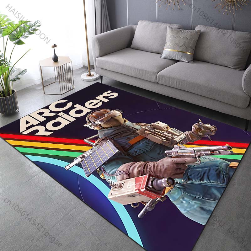 Classic Games A-RC R-Raiders Print Rug Carpet for Living Room Children's Bedroom Mat Sofa Doormat Rug Home Decor Anti Slip Mat