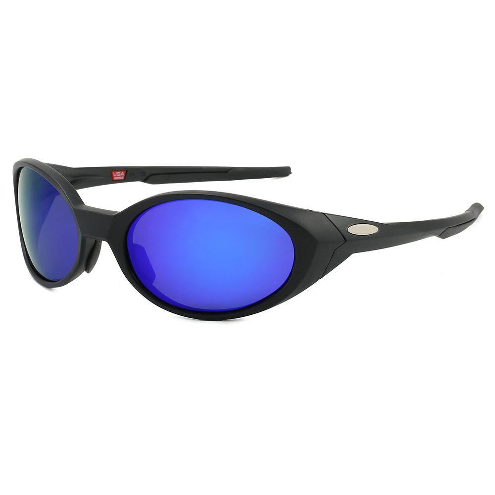 New outdoor sports cycling nylon polarized sunglasses for men and women, trendy retro travel and driving sunglasses9438