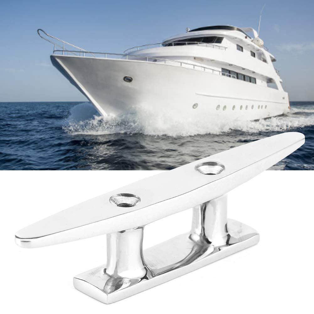 Yosoo Stainless Steel Cleats for Boats Sailboats Mooring Screws Set for Mooring and Mooring