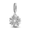 925 Silver Charms Beads Plants Flowers Rose Tree Of Life Clip Dangle Fit Bracelet Bangle Jewelry