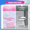 Transparent A3 File Folder Gradient Color Insert Paper Storage Booklet Document Organizer  Students
